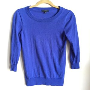 J. Crew Tippi Sweater XS Cobalt Blue